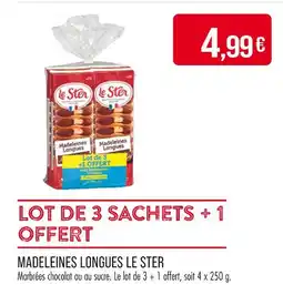 Match Le Ster MADELEINES LONGUES offre