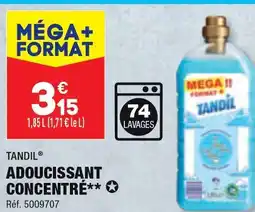 ALDI TANDIL ADOUCISSANT CONCENTRÉ offre