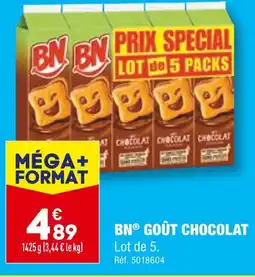 ALDI BN BN GOÛT CHOCOLAT offre