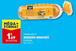ALDI TRADER JOE’S BURGERS BRIOCHÉS offre