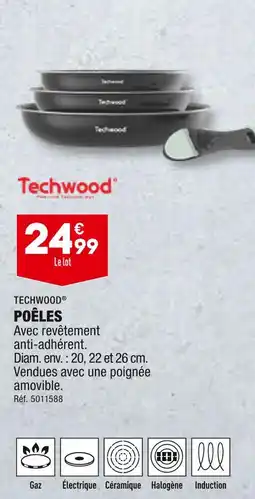 ALDI TECHWOOD POÊLES offre