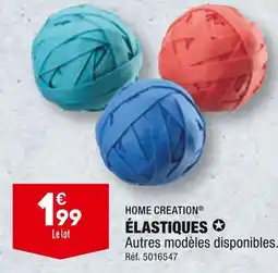 ALDI HOME CREATION ÉLASTIQUES offre