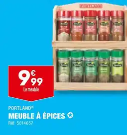 ALDI PORTLAND MEUBLE À ÉPICES offre
