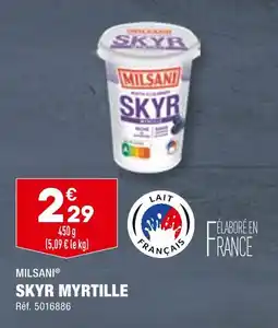 ALDI MILSANI SKYR MYRTILLE offre
