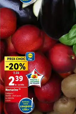 Lidl Nectarine offre