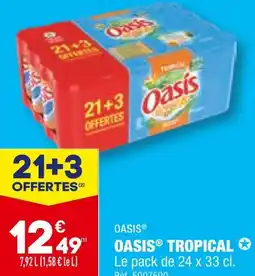 ALDI OASIS OASIS TROPICAL offre