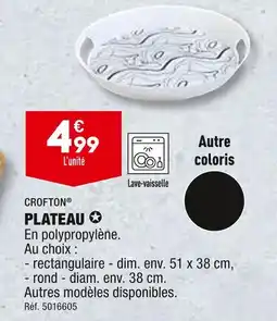 ALDI CROFTON PLATEAU offre