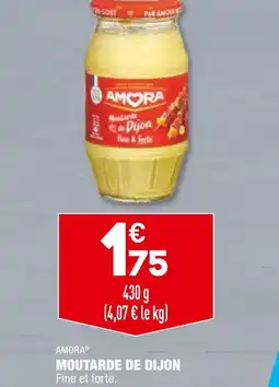 ALDI AMORA MOUTARDE DE DIJON offre