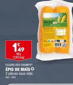ALDI FLEURS DES CHAMPS ÉPIS DE MAÏS offre