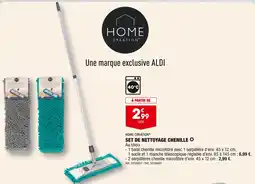 ALDI HOME CREATION SET DE NETTOYAGE CHENILLE offre