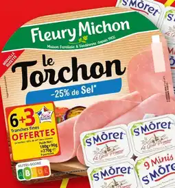 Lidl Fleury Michon jambon -25 % de sel Le Torchon offre