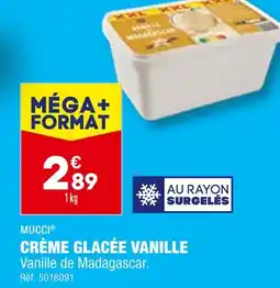 ALDI MUCCI CRÈME GLACÉE VANILLE offre