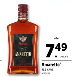 Lidl Armilar Amaretto offre