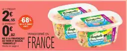 E.Leclerc RIZ À LA PROVENÇALE AU THON ET BASILIC "BONDUELLE" offre