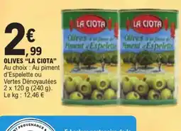 E.Leclerc OLIVES "LA CIOTA" offre