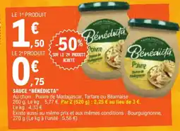 E.Leclerc SAUCE "BÉNÉDICTA" offre