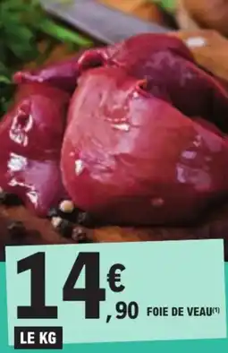 E.Leclerc FOIE DE VEAU(¹) offre