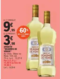 E.Leclerc APÉRITIF "BEAUMES DE VENISE" offre