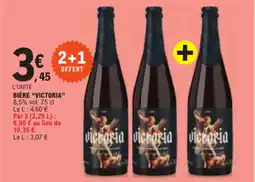 E.Leclerc BIÈRE “VICTORIA" offre
