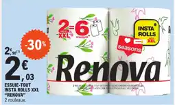 E.Leclerc ESSUIE-TOUT INSTA ROLLS XXL offre