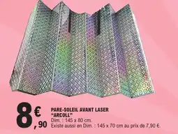 E.Leclerc PARE-SOLEIL AVANT LASER "ARCOLL" offre