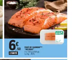 E.Leclerc PAVÉ DE SAUMON offre