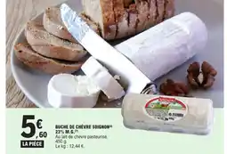 E.Leclerc BUCHE DE CHÈVRE SOIGNON offre