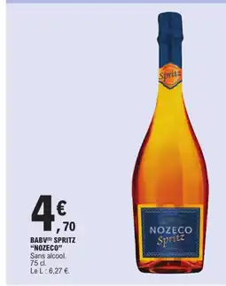 E.Leclerc BABV(5) SPRITZ "NOZECO offre