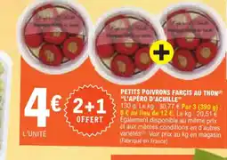E.Leclerc PETITS POIVRONS FARCIS AU THON offre
