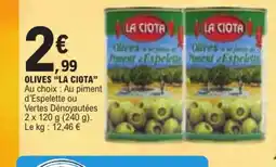 E.Leclerc OLIVES LA CIOTA offre