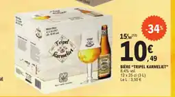 E.Leclerc BIÈRE “TRIPEL KARMELIET offre