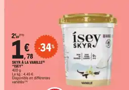 E.Leclerc SKYR À LA VANILLE offre