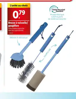 Lidl Brosse à vaisselle/ goupillon offre