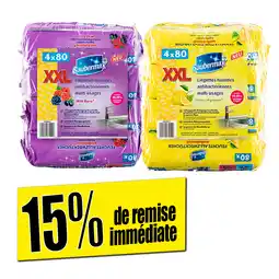 Norma Lingettes humides anti-bactériennes offre