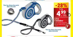 Lidl Laisse à enrouleur offre