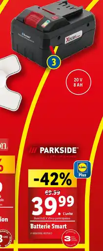 Lidl Batterie Smart offre