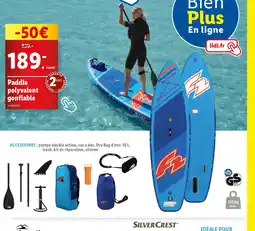 Lidl Paddle polyvalent gonflable offre