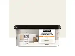Weldom Peinture murale cuisine et bain, LUXENS, cream 5, 2 litres offre