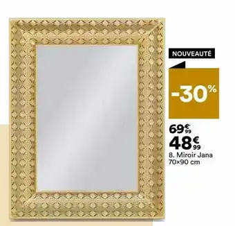 BUT Miroir Jana 70 X 90 Cm offre