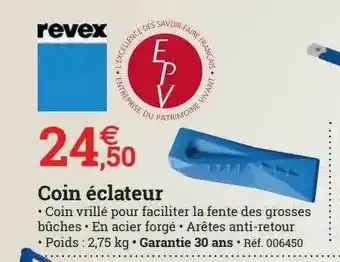Coin éclateur Revex