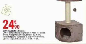 Gamm vert Griffoir Avec Abri offre