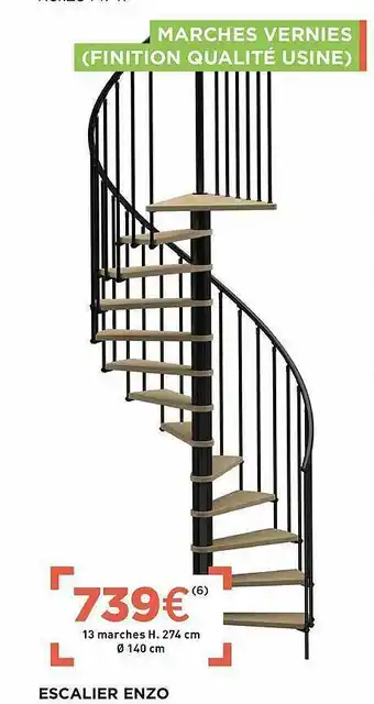 Lapeyre Escalier Enzo offre
