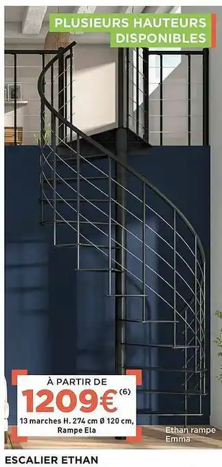 Lapeyre Escalier Ethan offre
