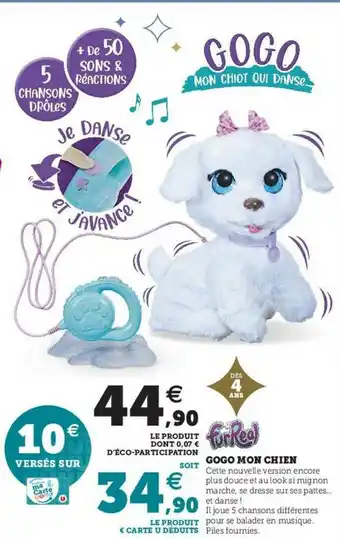 Super U Gogo Mon Chien offre