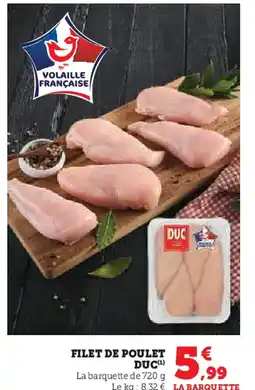 U Express FILET DE POULET DUC(¹) offre