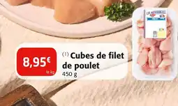 Colruyt Le Gaulois Cubes de filet de poulet offre