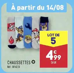 ALDI CHAUSSETTES ✪ offre