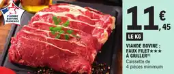 VIANDE BOVINE : FAUX FILET✶✶✶ À GRILLER(1)