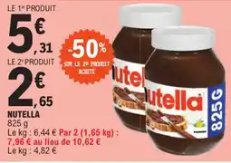 E.Leclerc NUTELLA offre
