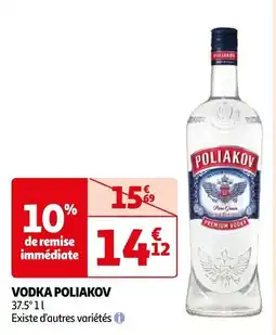 Auchan VODKA POLIAKOV offre
